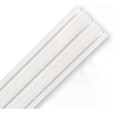 Bilarch 3 Raylı Korniş Perde Rayı Kaliteli Sağlam Ambalaj (200 CM)
