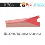 Bilardo Masası Bantları , Üçgen ( Kauçuk ) Masa Bandı