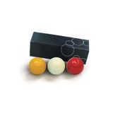 Bilardo Topu 3 Top Üç Bant Topu, Bordo, Standart Boyut