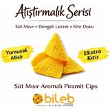 Bileb Atıştırmalık Serisi Süt Mısır Aromalı Pramit Cips - 200 gr
