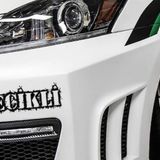 Bilecikli 11 Plaka Araba oto Sticker Yapıştırma 2 Adet