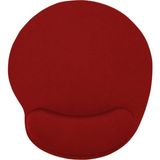 Bilek Destekli Jel Mouse Pad,ergonomik Kaymaz Taban,oyun ve Ofis Için Fare Altlığı,suya Dayanıklı (Kırmızı) - standart