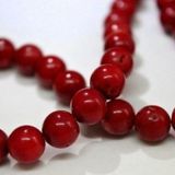 Bileklik Boy Mercan Yarım Dizi 8-9mm (BOYALIDIR) (18CM UZUNLUĞUNDADIR)