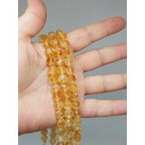 Bileklik Boy Sitrin Taşı Faset Kesim Yarım Dizi 8mm 51358 18cm Uzunluğundadır