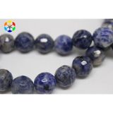 Bileklik Boy Sodalit Taşı Yarım Dizi Faset Kesim 12mm 18cm Uzunluğundadır