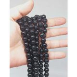 Bileklik Boy Turmalin Taşı Yarım Dizi 9.5mm 51422 18cm Uzunluğundadır