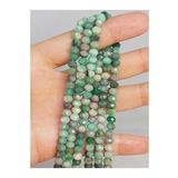 Bileklik Boy Zümrüt Taşı Rondela Faset Kesim Yarım Dizi 4 5.5mm 45904 18cm Uzunluğundadır
