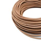 Bileklik ve Hobi Hakiki Sırım Deri İp 3 mm 5 Metre Natural