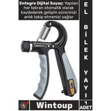 #Bilekyayı Ayarlanabilir Dirençli Ergonomik Spor El Egzersiz Sayaçlı Bilek Güçlendirme Yayı 5-60 Kg