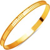 Bilezikci Müjde Model 22 Ayar Sarı Altın Bilezik 15 Gram - 6,2