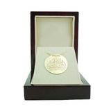 Bilezikhane Dua Plaka Besmele-5 3.50 Gram 14 Ayar Altın Kolye