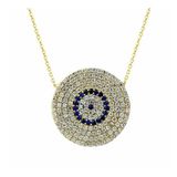 Bilezikhane Sosyetegözü 3.42 Gram 14 Ayar Altın Kolye