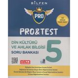 Bilfen 5.sınıf Pro&test Din Kültürü Ve Ahlak Bilgisi Soru Bankası Yeni Müfredat