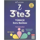 Bilfen 7.Sınıf 3'te 3 Dil Yapıları Yazım Kuralları Noktalama İşaretleri Soru Bankası Maarif Model