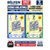 Bilfen 7.Sınıf Ölçüm noktası 2027 Matematik-Fen %100 MAARİF Model Bağlamsal Soru Bankası Seti+Kronometre