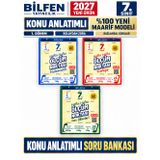 Bilfen 7.Sınıf Ölçüm noktası 2027 Matematik -Fen-Türkçe %100 MAARİF Model Bağlamsal Soru Bankası Seti