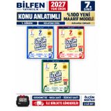Bilfen 7.Sınıf Ölçüm noktası 2027 Matematik -Fen-Türkçe %100 MAARİF Model Bağlamsal Soru Bankası Seti+Kronometre