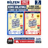 Bilfen 7.Sınıf Ölçüm noktası 2027 Matematik-Türkçe %100 MAARİF Model Bağlamsal Soru Bankası Seti+Kronometre