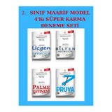 Bilfen Yayıncılık 2. SINIF MAARİF MODEL 4'LÜ SÜPER KARMA DENEME SETİ 2025