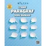Bilfen Yayıncılık 2.sınıf Paragraf Soru Bankası Tekil Ürün 250 Sayfa Türkçe İçerik