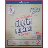 Bilfen Yayıncılık 8.sınıf Türkçe Ölçüm Noktası