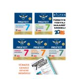 Bilfen Yayıncılık Bilfen 7.sınıf 5li Pro&test Soru Bankası Seti (m-t-f-s-i)