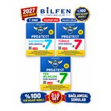 Bilfen Yayıncılık Bilfen 7.Sınıf Protest 2027 Matematik -Fen-Türkçe %100 MAARİF Model Bağlamsal Soru Bankası Seti
