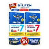 Bilfen Yayıncılık Bilfen 7.Sınıf Protest 2027 Matematik-Türkçe %100 MAARİF Model Bağlamsal Soru Bankası Seti