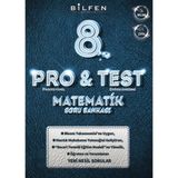 Bilfen Yayıncılık Bilfen Yayınları 8. Sınıf Pro&Test Matematik Soru Bankası Profesyonel Değerlendirme İçin