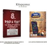 Bilfen Yayıncılık Bilfen Yayınları 8. Sınıf Pro&test Tc Inkılap Tarihi ve Atatürkçülük Soru Bankası (+Seviye Tespit Uygulama Hediyeli)