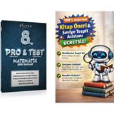 Bilfen Yayıncılık Bilfen Yayınları Pro&test Matematik Soru Bankası + 199 Tl Seviye Tespit ve Kitap Öneri Asistanı Hediye (Yeni Baskı)