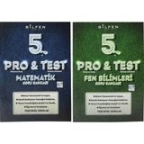 Bilfen Yayınları 5. Sınıf Pro & Test Matematik Fen Soru Bankası Seti 2 Kitap
