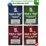 Bilfen Yayınları 5. Sınıf Pro & Test Soru Bankası Seti 4 Kitap