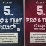 Bilfen Yayınları 5. Sınıf Pro&Test Soru Bankası Seti 5 Kitap