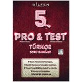 Bilfen Yayınları 5.Sınıf Türkçe Pro Test Soru Bankası