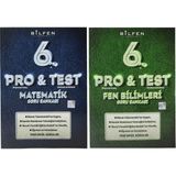Bilfen Yayınları 6. Sınıf Pro & Test Matematik Fen Soru Bankası Seti