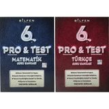 Bilfen Yayınları 6. Sınıf Türkçe-Matematik Pro&Test Soru Bankası Seti