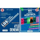 Bilfen Yayınları - 8. Sınıf LGS 1. Dönem 4 Deneme ve Gerçek ve Son Kontrol Tekrar Kitabı Set