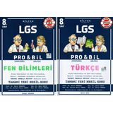 Bilfen Yayınları 8. Sınıf LGS Pro & Bil Türkçe Fen Soru Bankası Seti 2 Kitap