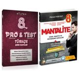 Bilfen Yayınları 8. Sınıf LGS Pro Test Türkçe Soru Bankası - Çanta 8 Sözel Mantık Muhakeme Mantalite