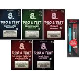 Bilfen Yayınları 8. Sınıf Pro & Test Yeni Nesil Soru Bankası Seti 5 Kitap - 3'lü Kalem Seti