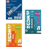 Bilfen Yayınları LGS Kontrol 8. Sınıf 4'lü Deneme - Günay 8. Sınıf Günay Yayınları Zoom Serisi Türkçe Soru Bankası - - Günay Yayınları 8. Sınıf