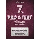 Bilfen Yayınları Pro&Test 7. Sınıf Türkçe Yeni Nesil Soru Bankası