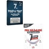 Bilfen Yayınları Pro&Test Soru Bankası Matematik - 7. Sınıf Fen Bilimleri Temel Adımlar Soru Bankası