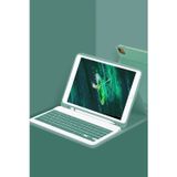 Bilfold Ipad 12.9 (2024) Kılıf Kc01 Klavyeli Tablet Kılıfı - Koyu Yeşil