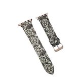 Bilfold Watch 42Mm Creeper Desenli Kordon - Siyah