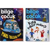 Bilge Çocuk Dergisi 2’li Set | Mars Yolcusu Kalmasın & Kışa Hazır Mısınız? | Eğitici Çocuk Dergisi | Koleksiyonluk