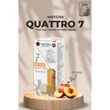 Bilge İlaç Matcha Premium Japanese Matcha Quattro Matcha,chia Lahana ve Mate Yaprağı İçeren Şeftali Aromalı Detox Burner Form Çayı