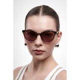 Bilge Karga Arya New Leopard Dark Red Güneş Gözlüğü