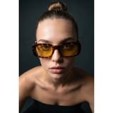 Bilge Karga Lumeo Leopard Yellow Güneş Gözlüğü